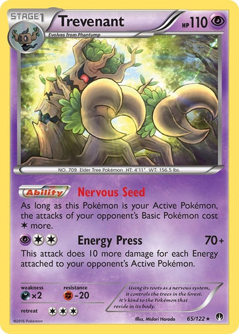 Image for Trevenant (65/122) - Pokemon