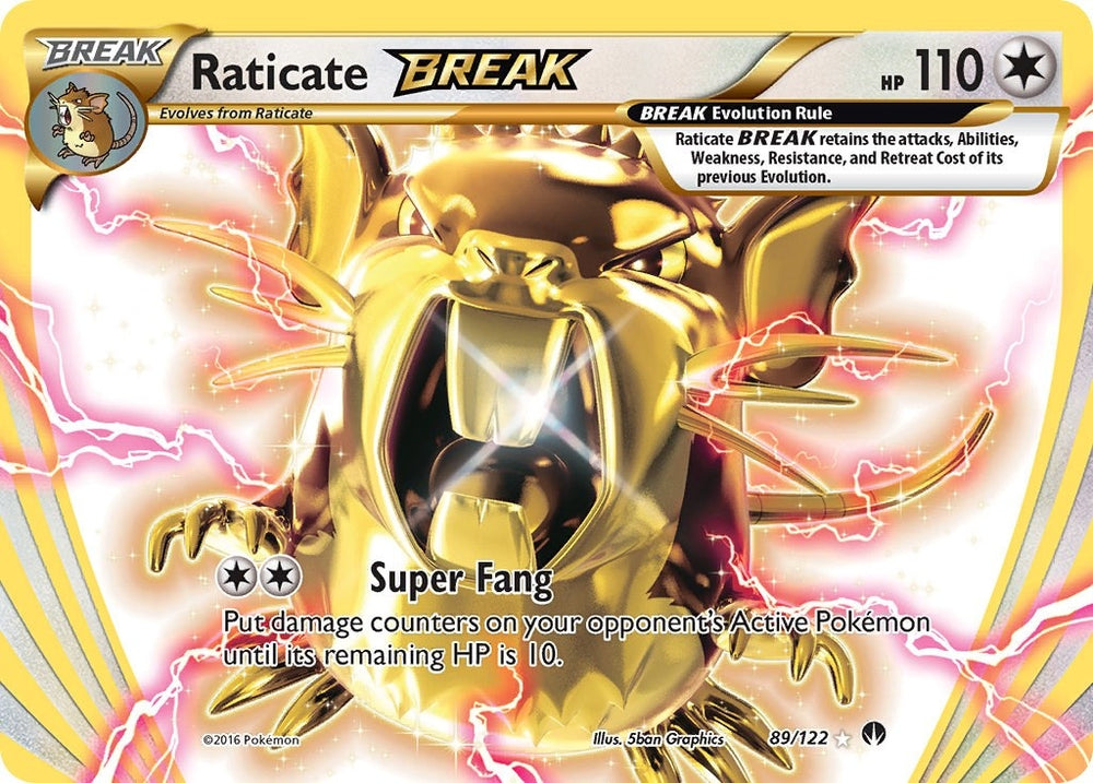 Image for Raticate BREAK (89/122) [XY - BREAKpoint]
