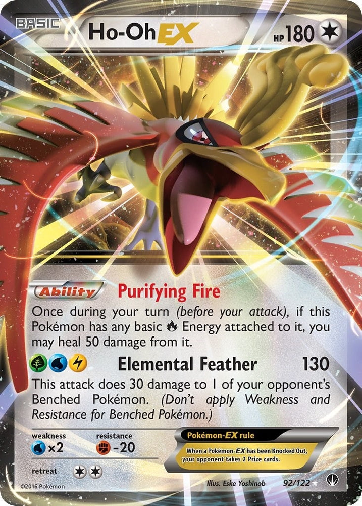 Image for Ho-Oh EX (92/122) [XY - BREAKpoint]