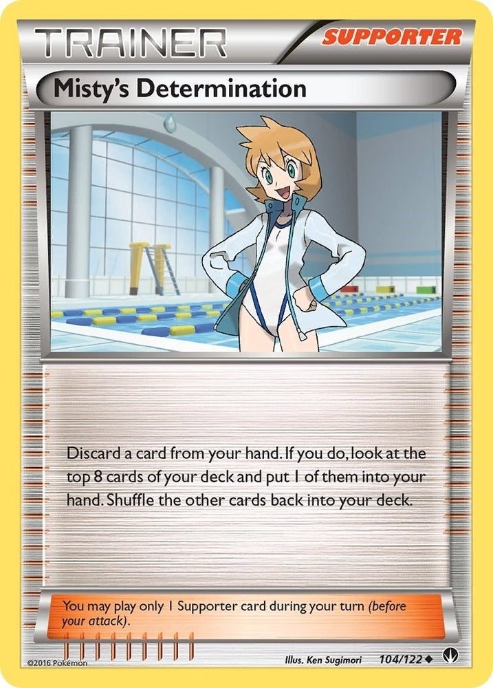 Image for Misty's Determination (104/122) [XY - BREAKpoint]