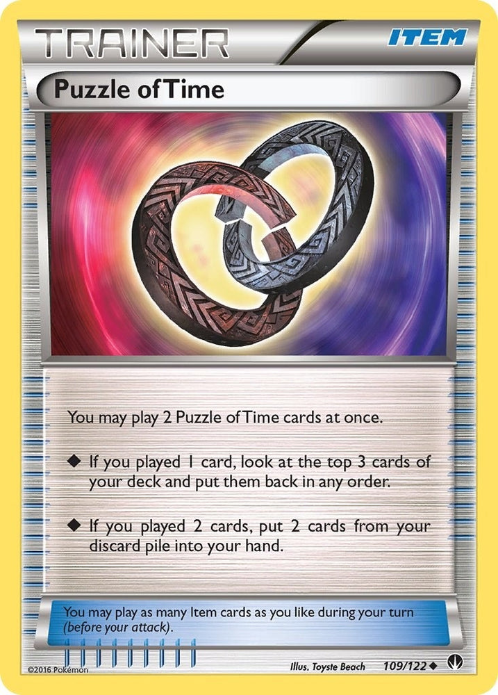 Image for Puzzle of Time (109/122) [XY - BREAKpoint]