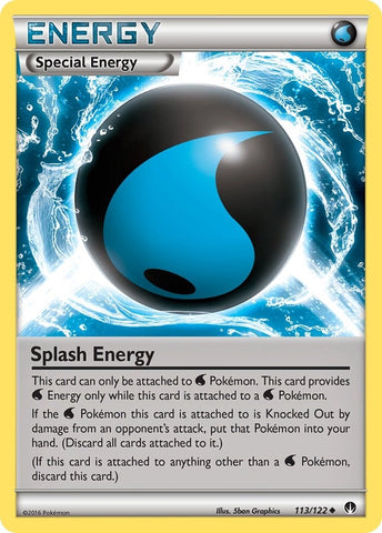 Image for Splash Energy (113/122) [XY - BREAKpoint]