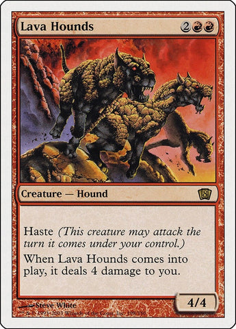 Image for Lava Hounds (198) (8ED)