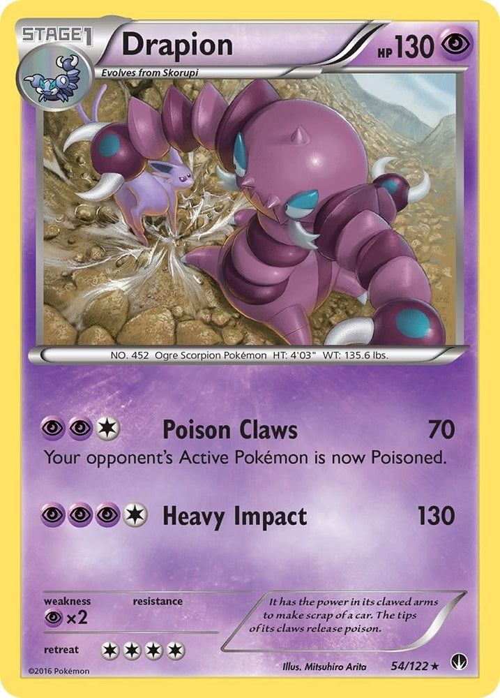 Image for Drapion (54/122) [XY - BREAKpoint]