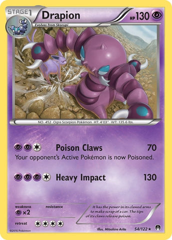 Image for Drapion (54/122) [XY - BREAKpoint]