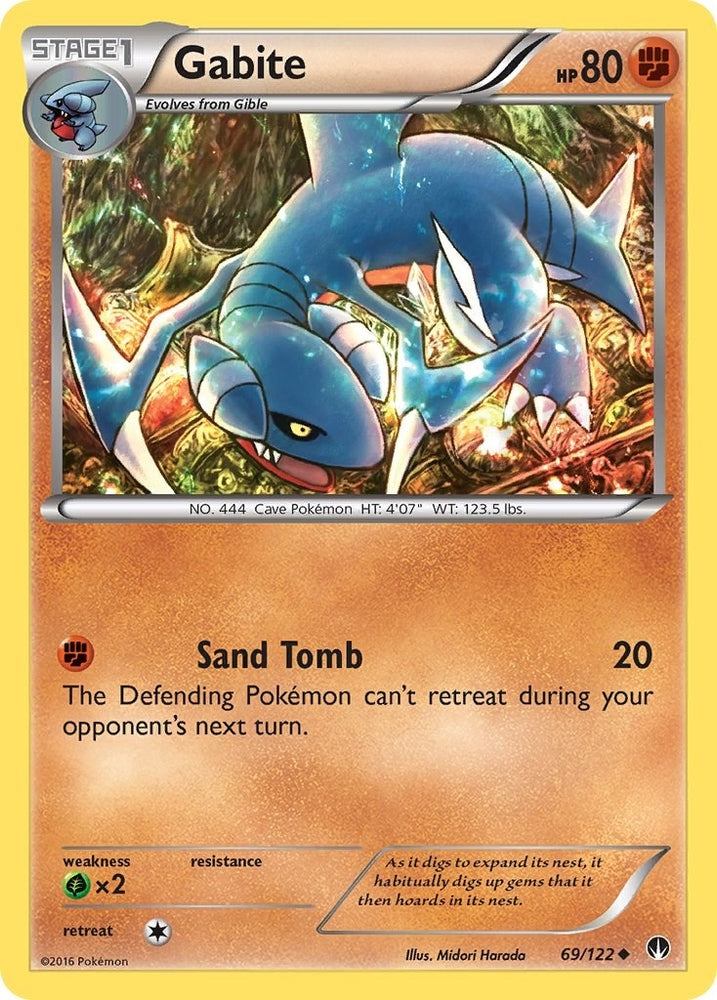 Image for Gabite (69/122) [XY - BREAKpoint]