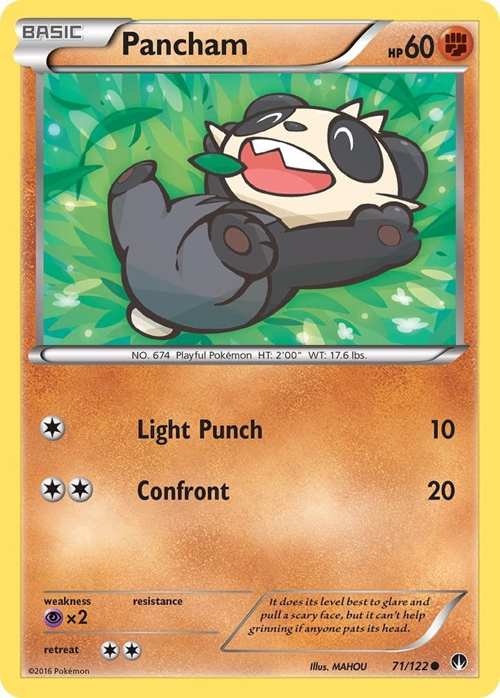 Image for Pancham (71/122) [XY - BREAKpoint]