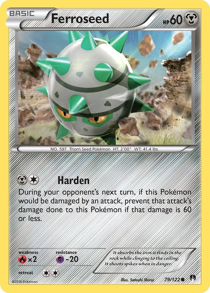 Image for Ferroseed (79/122) [XY - BREAKpoint]