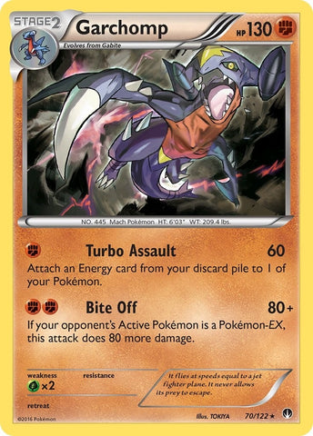 Image for Garchomp (70/122) [XY - BREAKpoint]