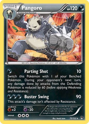 Image for Pangoro (75/122) [XY - BREAKpoint]