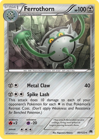 Image for Ferrothorn (80/122) [XY - BREAKpoint]