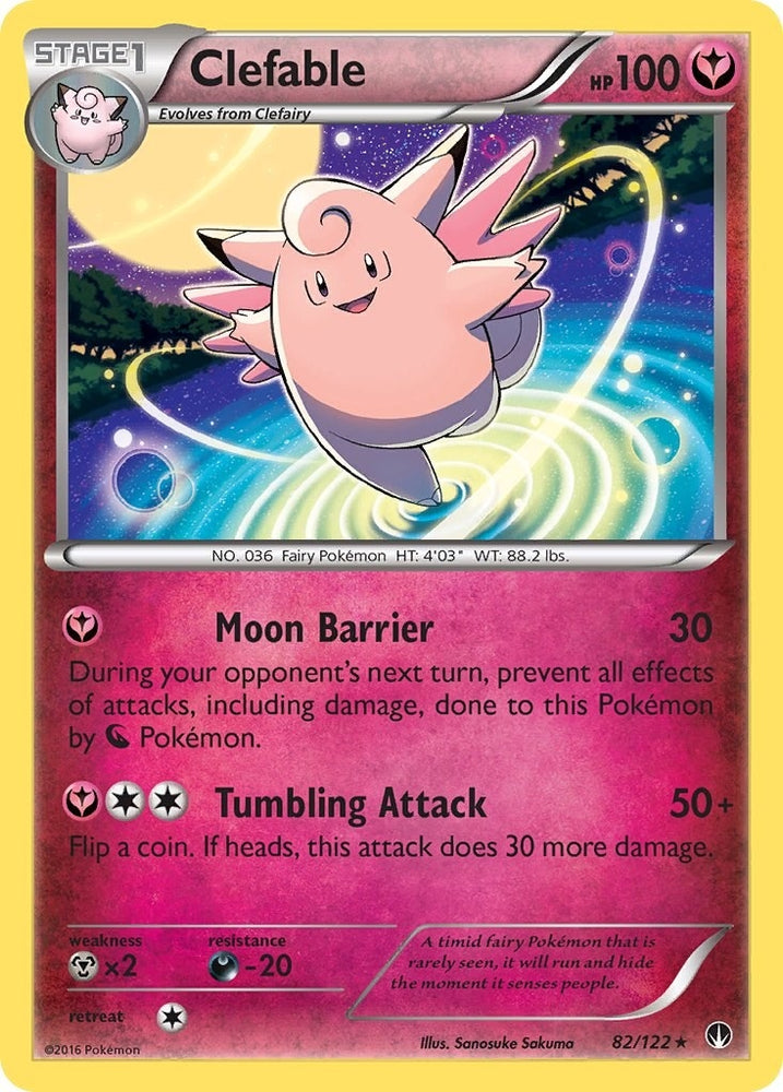 Image for Clefable (82/122) [XY - BREAKpoint]