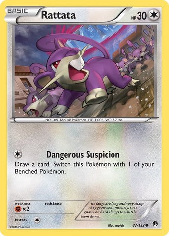 Image for Rattata (87/122) [XY - BREAKpoint]