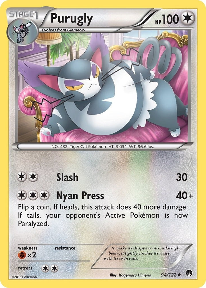 Image for Purugly (94/122) [XY - BREAKpoint]