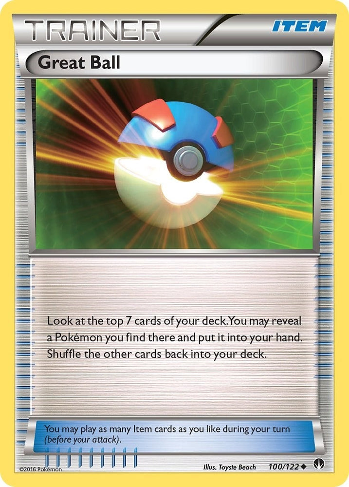 Image for Great Ball (100/122) [XY - BREAKpoint]