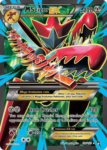 Image for M Scizor EX (Full Art) (120/122) [XY - BREAKpoint]