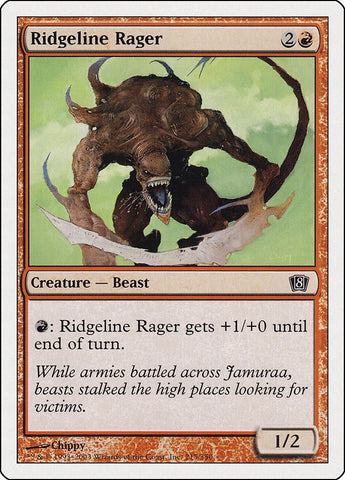 Image for Ridgeline Rager (215) - Magic: The Gathering