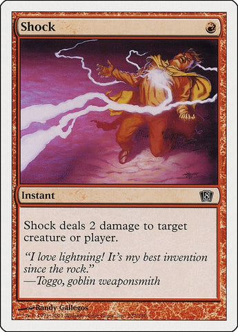 Image for Shock (222) - Magic: The Gathering