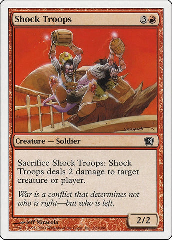 Image for Shock Troops (223) (8ED)