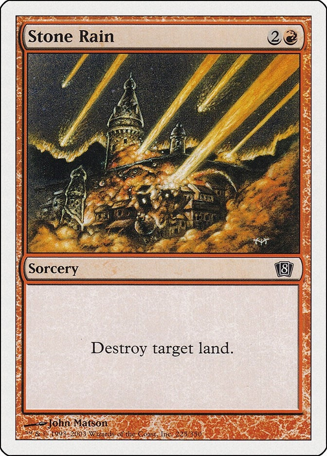 Image for Stone Rain (225) - Magic: The Gathering