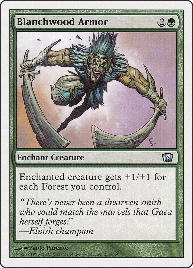 Image for Blanchwood Armor (234) (8ED)