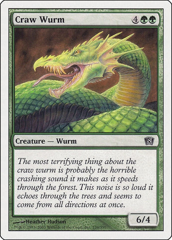 Image for Craw Wurm (239) (8ED)