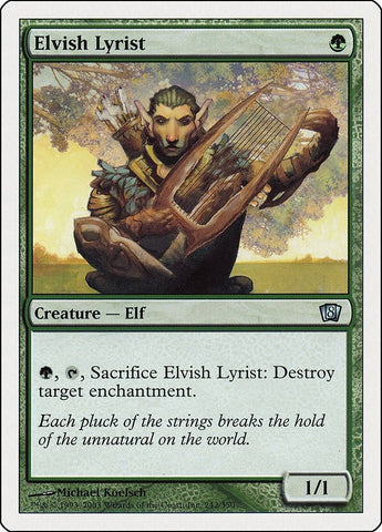 Image for Elvish Lyrist (242) (8ED)