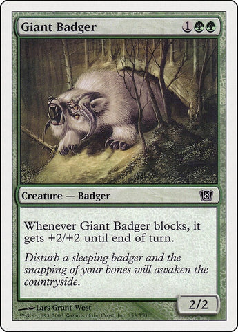Image for Giant Badger (253) (8ED)