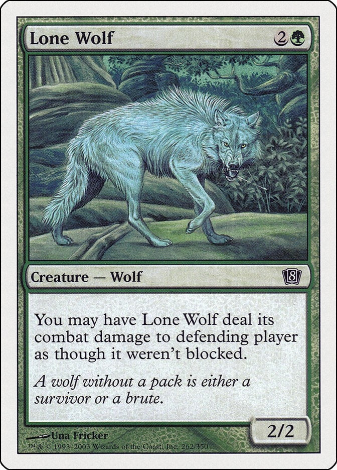 Image for Lone Wolf (262) (8ED)