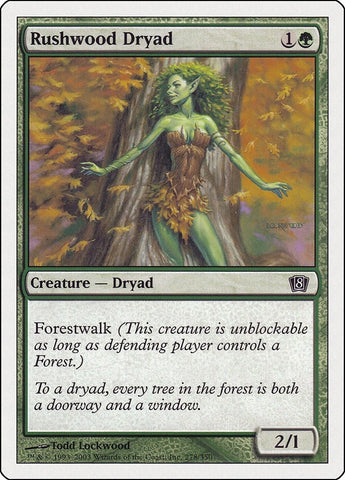 Image for Rushwood Dryad (278) - Magic: The Gathering