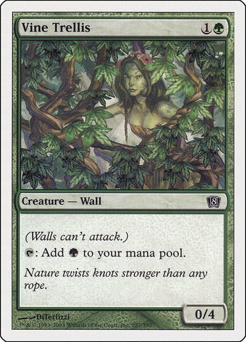 Image for Vine Trellis (287) - Magic: The Gathering