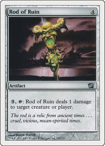 Image for Rod of Ruin (312) - Magic: The Gathering
