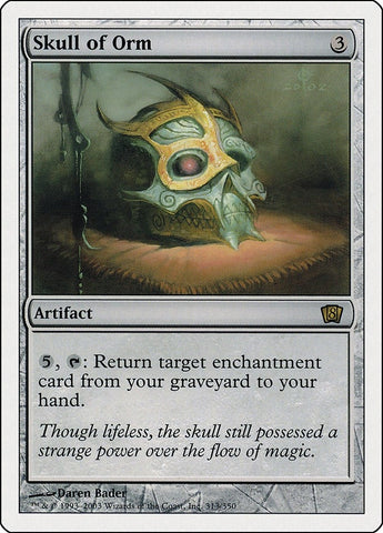 Image for Skull of Orm (313) - Magic: The Gathering