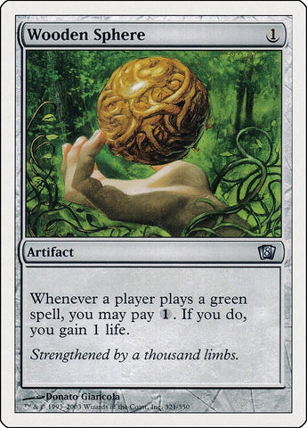 Image for Wooden Sphere (321) - Magic: The Gathering