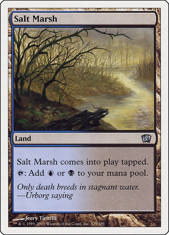 Image for Salt Marsh (325) - Magic: The Gathering
