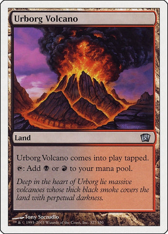 Image for Urborg Volcano (327) - Magic: The Gathering