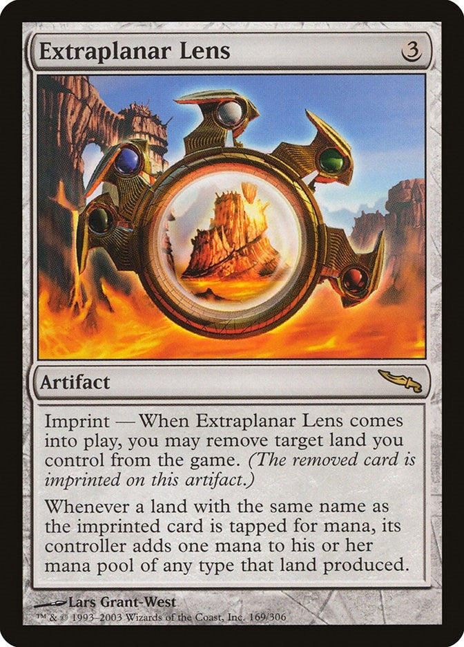 Image for Extraplanar Lens (169) [Mirrodin]