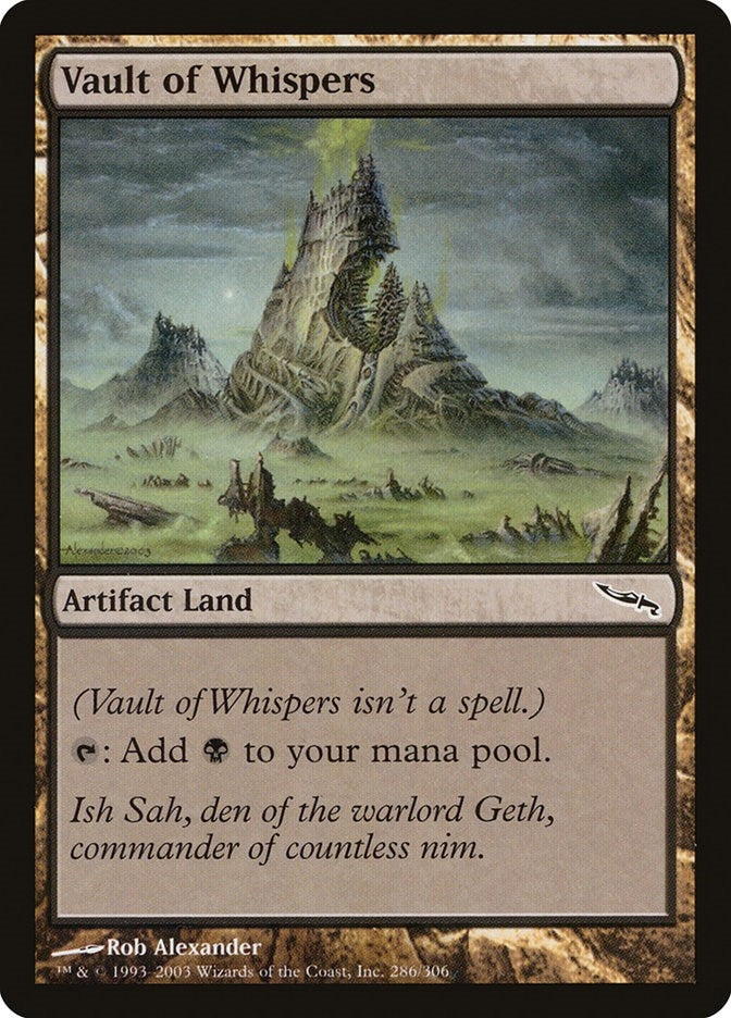 Image for Vault of Whispers (286) [Mirrodin]