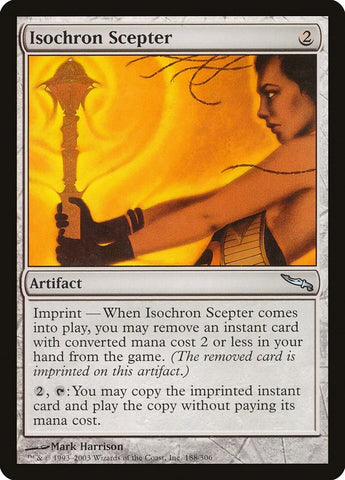 Image for Isochron Scepter (188) [Mirrodin]
