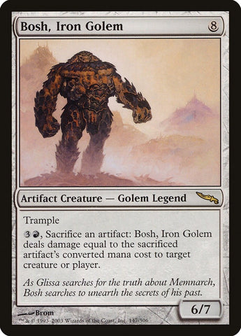 Image for Bosh, Iron Golem (147) [Mirrodin]