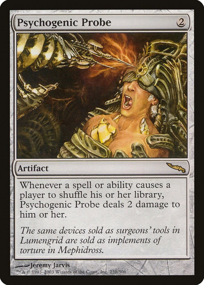 Image for Psychogenic Probe (231) [Mirrodin]