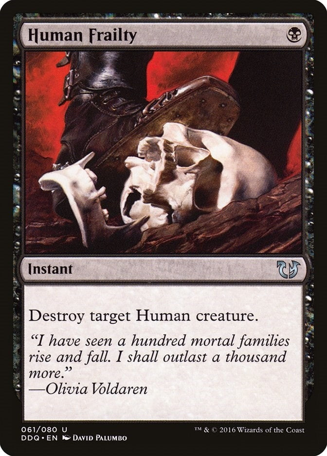 Image for Human Frailty (61) [Duel Decks: Blessed vs. Cursed]