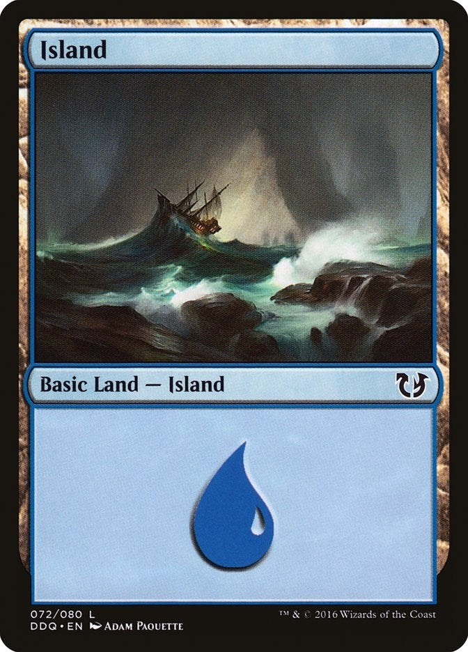 Image for Island (072) (72) [Duel Decks: Blessed vs. Cursed]