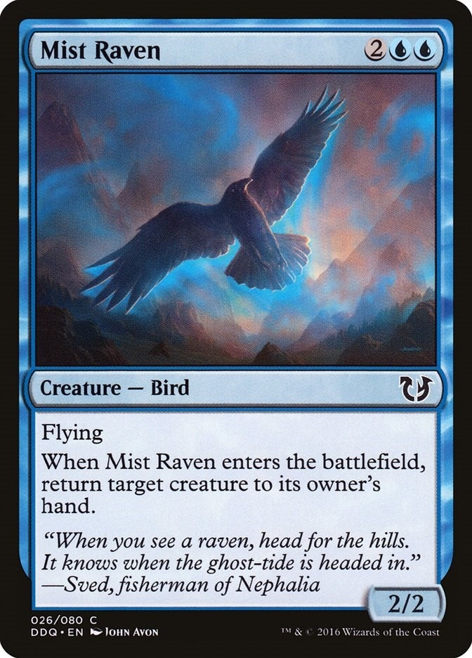 Image for Mist Raven (26) [Duel Decks: Blessed vs. Cursed]