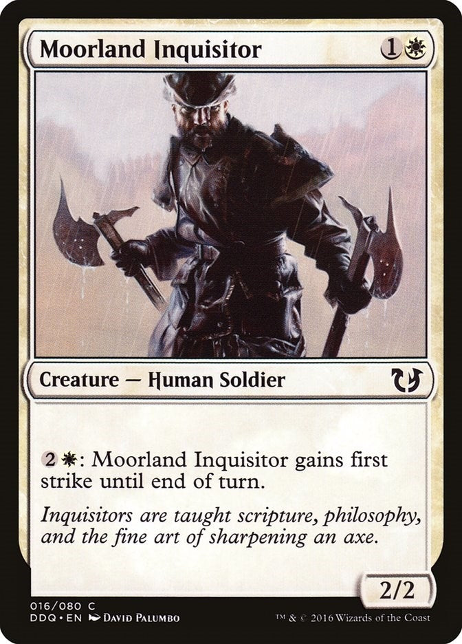 Image for Moorland Inquisitor (16) [Duel Decks: Blessed vs. Cursed]