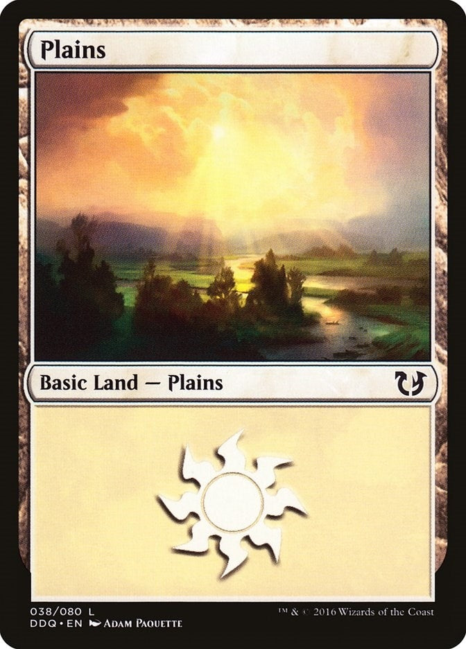 Image for Plains (038) (38) [Duel Decks: Blessed vs. Cursed]