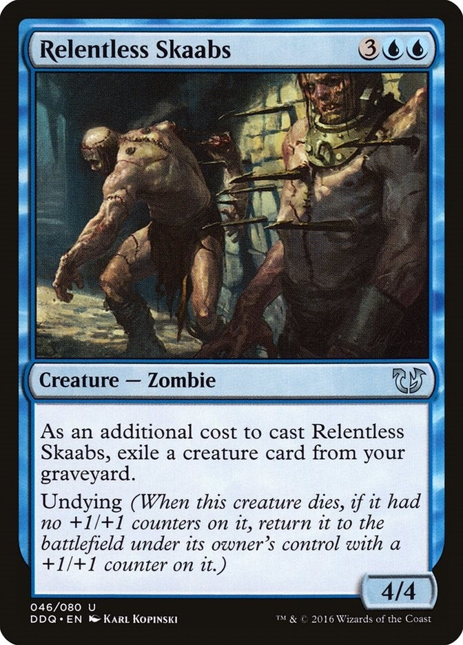 Image for Relentless Skaabs (46) [Duel Decks: Blessed vs. Cursed]