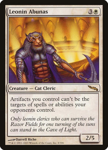 Image for Leonin Abunas (8) [Mirrodin]
