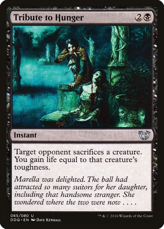 Image for Tribute to Hunger (65) [Duel Decks: Blessed vs. Cursed]