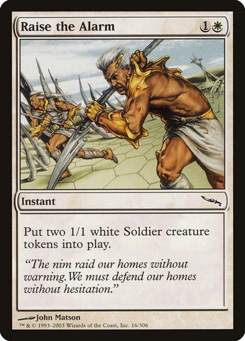 Image for Raise the Alarm (16) [Mirrodin]